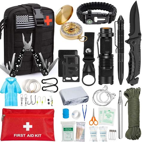 Survival First Aid Kit Tactical Molle Ifak Pouch Emergency First Aid