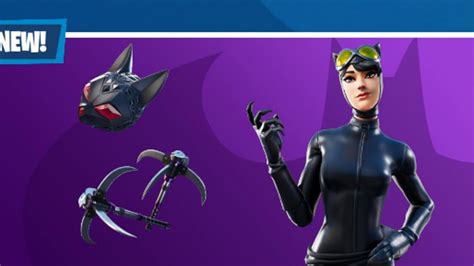 New Catwoman Comic Book Outfit In Fortnite Youtube