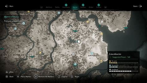 Assassins Creed Valhalla Lincolnscire Treasure Hoard Map Guide