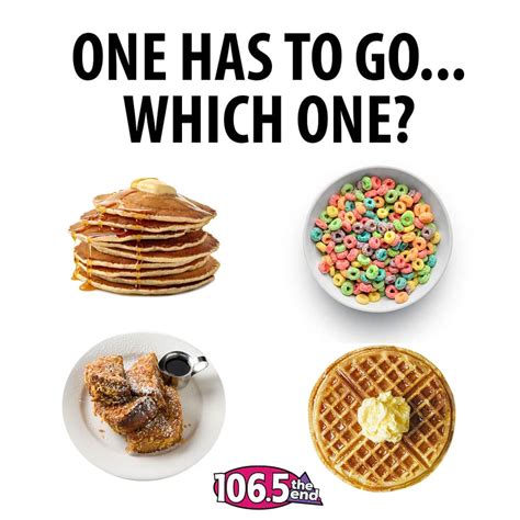 1065 The End One Has To Go Breakfast Edition Which