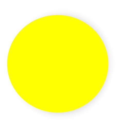 Yellow Circle Transparent Png 25257570 Png