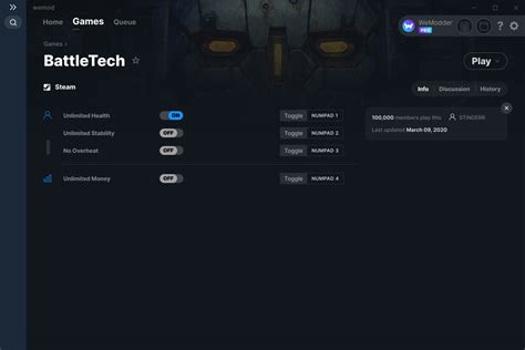 Battletech Cheats And Trainer For Steam Trainers Wemod Community