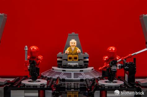 Lego Star Wars The Last Jedi 75216 Snokes Throne Room Review The