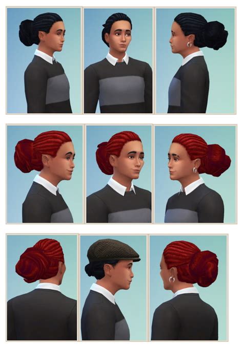 Big Bun Dreads Males At Birksches Sims Blog Sims 4 Updates