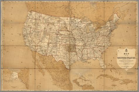 Map Of The United States David Rumsey Historical Map Collection