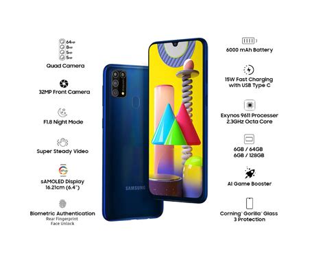 Samsung Galaxy M31 Mobile Phone Specification And Its Features Pari
