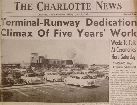Question The Queen City What Became Of The Old Charlotte Airport