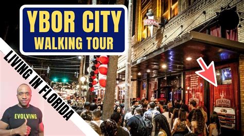 Ybor City Walking Tour Saturday Night Tampa Florida Move Youtube