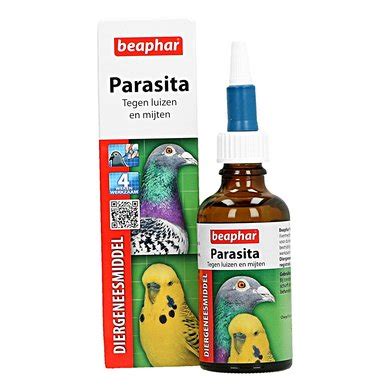 Parasita m, f (plural parasitas). Beaphar Parasita 50ml