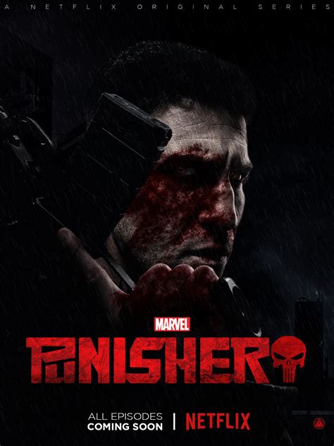 Marvelnetflix The Punisher Tv Poster By Zaetatheastronaut On