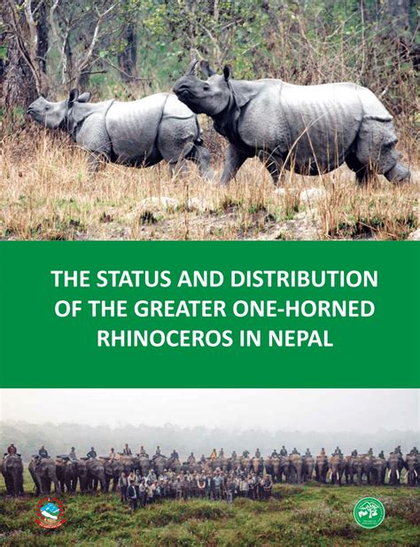 Pdf The Status And Distribution Of The Greater One Horned Rhinoceros