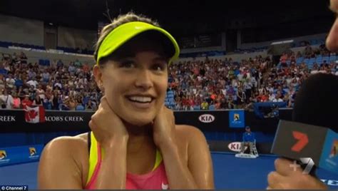 katching my i sexism backlash after commentator asks embarrassed canadian star eugenie bouchard