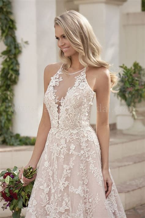 Jasmine Bridal Wedding Dress Beautiful Wedding Dress T202063 Halter
