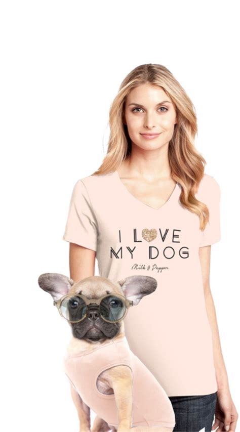 Camiseta Para Perro I Love My Dog Milkandpepper Veterizoniashop En