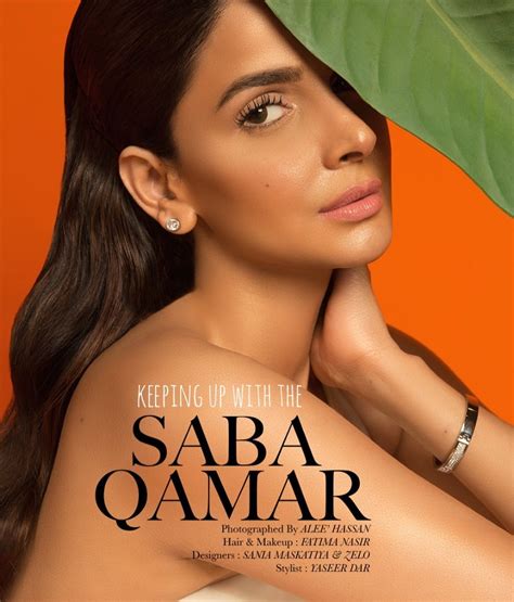 Latest Photoshoot Of Saba Qamar For A Magazine Pakistani Drama