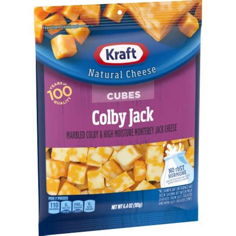 Kraft Natural Cheese Colby Jack Cheese Cubes 64 Oz Fred Meyer
