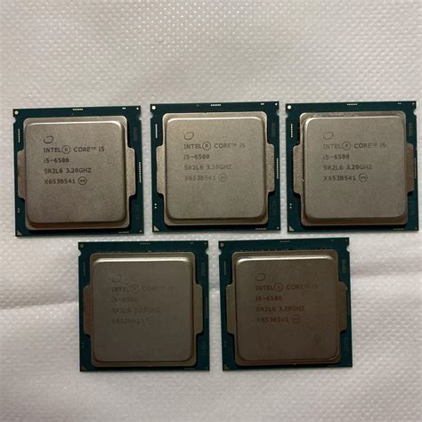 【ンから】 Cpu Intel Corei5 6500 320ghz 2個 のサイズ