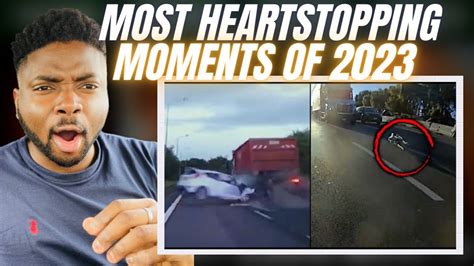 Brit Reacts To THE MOST HEART STOPPING MOMENTS OF 2023! - YouTube