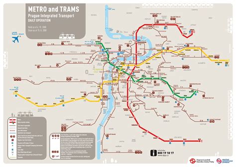 Metro Praga Mappa Della Metro Di Praga