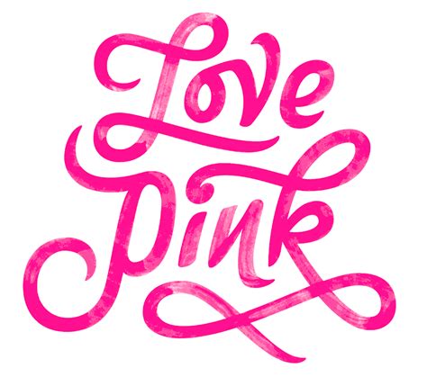 Prettier In Pink Lettering Love Pink Wallpaper Typography Letters