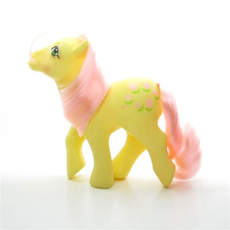 Posey My Little Pony Vintage G1 Brown Eyed Rose