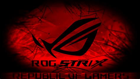 Red Rog Wallpapers On Wallpaperdog