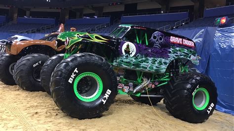 Amalie Arena Transformed Into Monster Truck Playground