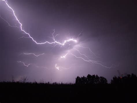 Lightning And Dark Clouds Free Stock Photo Public Domain Pictures