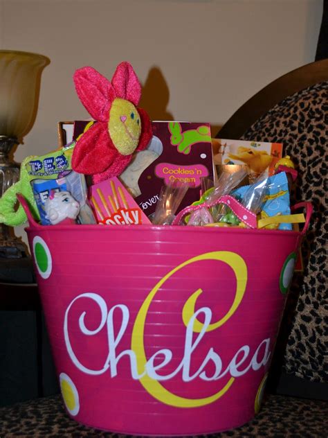 Easter Basket For Girls Holiday Crafts Ts And Treats Pinterest