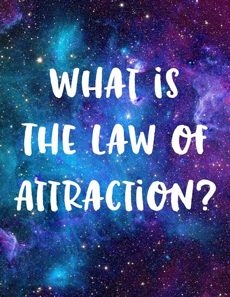 What is The Law of Attraction? - Happiness is Homemade