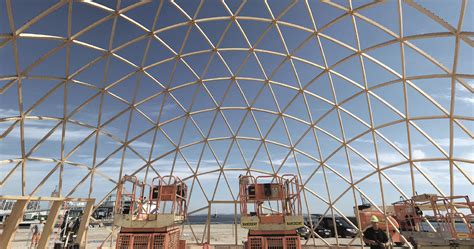 Spectacular Dome Of Visions Greenhouse Pushes The Envelope For Wood