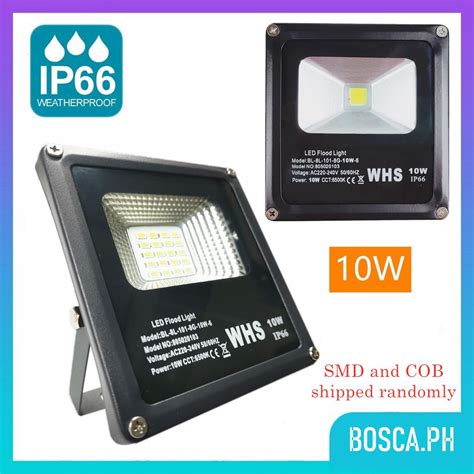 10w30w50w100w Led Flood Light Ip66 Waterproof Whs Outdoor Shopee