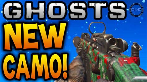 Call Of Duty Ghost Christmas Camo New Dlc Camos Cod Ghosts
