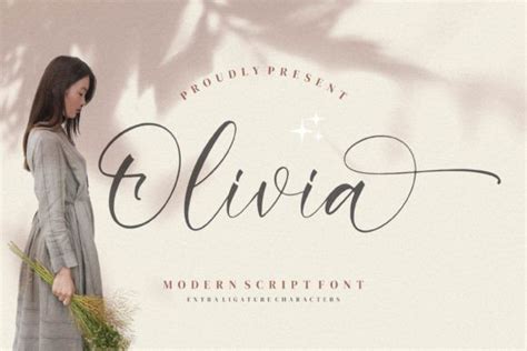 Olivia Font By Integritypestudio · Creative Fabrica