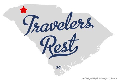 Travelers Rest Sc Zip Code Map Map