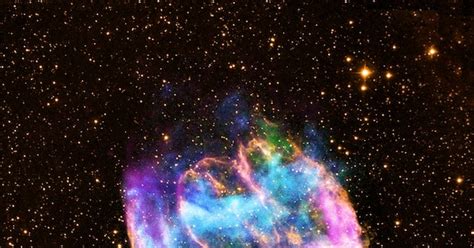 Beautiful Supernova Remnant May Contain Galaxys Youngest Black Hole