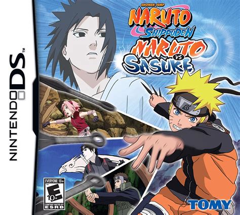 Naruto Shippuden Naruto Vs Sasuke Nintendo Ds Video Games