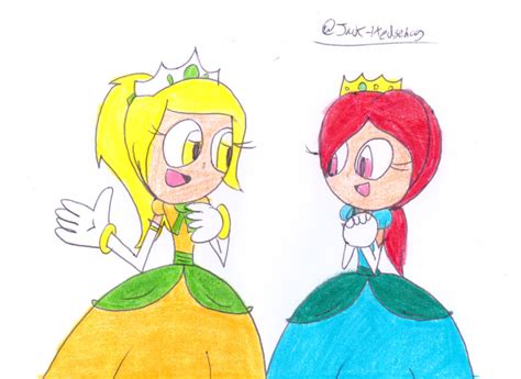 Two Princesses Met Each Other By Jack Hedgehog On Deviantart
