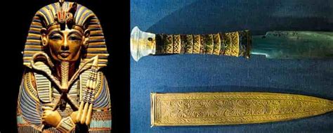 why king tut had an awesome dagger from outer space