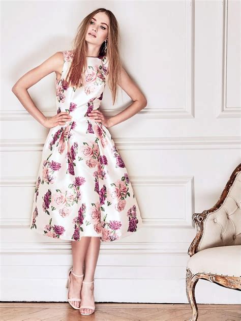 Leap Into The Spring Wedding Season With A Rose Patterned Dress That