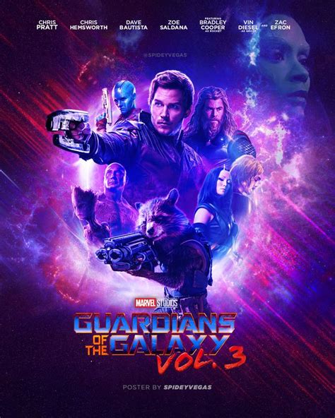 Guardians Of The Galaxy Vol 3 Poster Marvelmovieposters Guardians