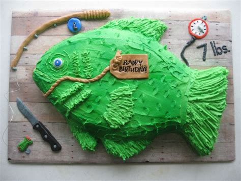Coolest birthday cakes for kids on the web s largest homemade cake. like this | Fish cake birthday, Fish cake, Fishing ...