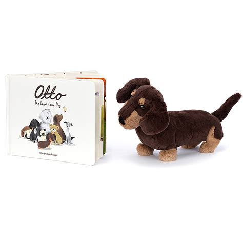 Jellycat Otto The Loyal Long Dog Book Uk