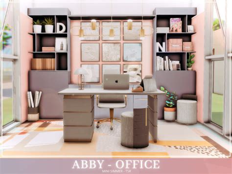 Abby Office By Mini Simmer At Tsr Sims 4 Updates