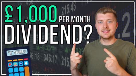 $1000 a month in dividends is an awesome goal, and if you're starting from scratch it may take you some time to get there. How Many Shares To Make £1,000 A Month In Dividends? (12 ...