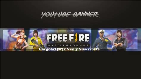 Top 7 banner de free fire sem nomes download na descrição. Free Fire Banner For Youtube : Cod Pubg Free Fire Gaming ...