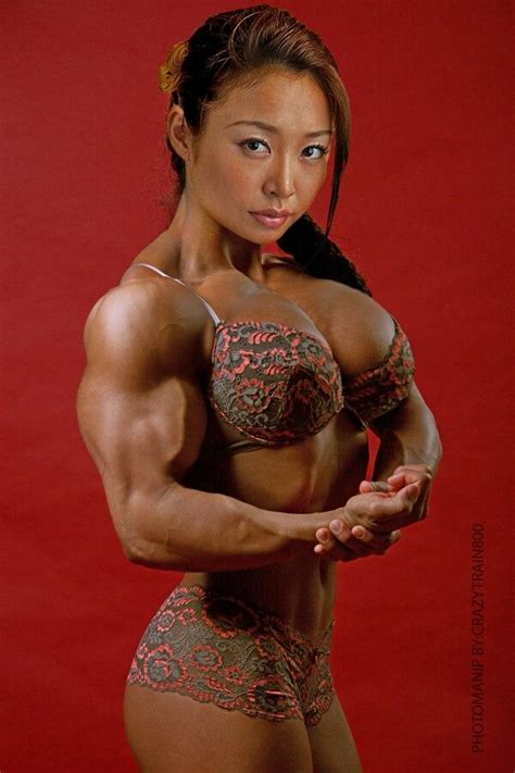 Asian Muscles Muscle Women Muscular Women Body Building Women