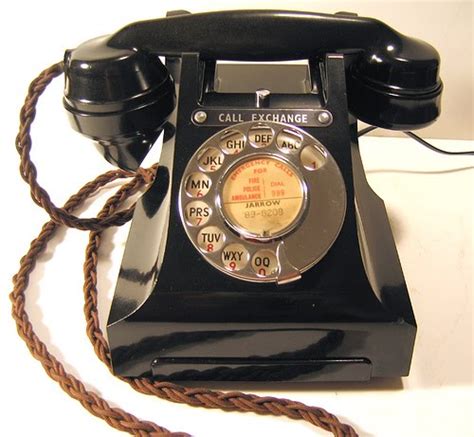 Aquel Tiempo De Mi Infancia Modelo De Telefono De Los Años 50