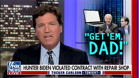Daily Caller On Twitter Tuckercarlson Hunter Biden Violated The Contract That He Signed