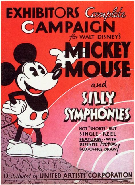 Mickey Mouse And Silly Symphonies Movie Posters From Movie Poster Shop